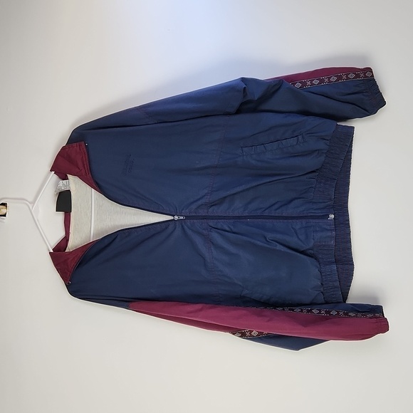 VINTAGE 80s Spalding Gold Men's Windbreaker size L - Picture 1 of 8